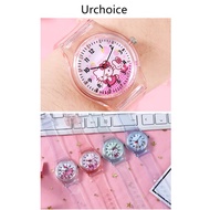 Hello Kitty Kids Watch Women Watch Hello Kitty Transparent Strap Wrist Watch Watch Hello Kitty Jam T