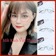 LG7 HCM cat eye glasses frames with hexagonal metal glasses with high quality vintage patterns