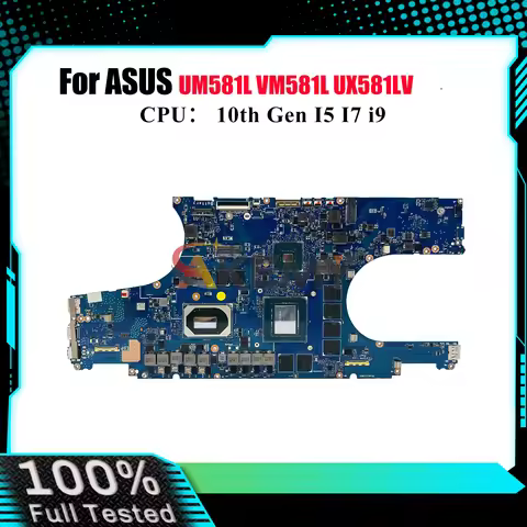 UX581LV Laptop Motherboard For ASUS ZenBook UM581L UX581LS VM581L UX581 UX581LU UX581LV Notebook Mai