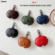 Leather Case for 2023 New Beats Studio Buds+ Case Full-Body Soft Shell  For Beats Studio Buds+/Buds 