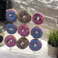 partiy Transparent Decorations Donut Birthday Stand Cake Stand Donut Acrylic Acrylic Stand Wedding Y