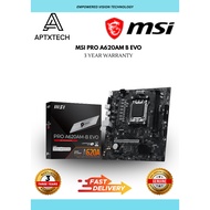 [ MSI PRO A620AM-B EVO ] DDR5 AM5 GAMING MOTHERBOARD COMBO WITH PROCESSORS