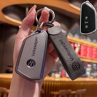 VW Volkswagen Car Key Case Cover For Volkswagen Golf 8 MK8 2020 Skoda Octavia TPU VW Key Shell Fob A