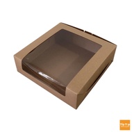 Window Box (L Shape Brown Kraft) 8" X 8" X 5"