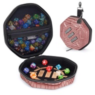 ENHANCE DND Dice Tray and Dice Case - Collector's Edition DND Dice Holder for up to 150 D&D Dice wit