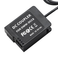 Dummy Battery DC Coupler Adaptor replace DMW-DCC8 BLC12 for Panasonic