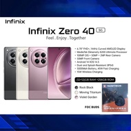 Infinix Zero 40 5G (256GB ROM | 12GB RAM) 1 Year Infinix Malaysia Warranty