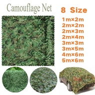 Camouflage Net Woodland Camouflage Netting Camping Camouflage Net for Sun Protection Tent Covers