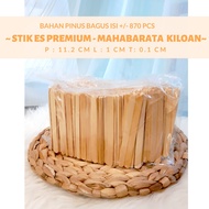 MAHABARATA long wooden ice cream stick ice cream stick Premium ice cream stick v