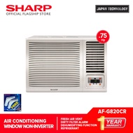 ☈✹Sharp AF-G820CR 0.75 HP Aircon Manual Control Window Type Air Conditioner