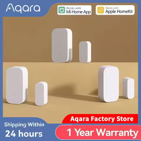 Aqara Door Window Sensor Zigbee Wireless Connection Alarm Smart Mini Door Sensor Work With Aqara Gat