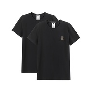 Versace | เสื้อในชายคอกลมแขนสั้นพอดีตัว