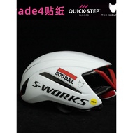 Suitable for Helmet Stickers Evade4S-WORKS Helmet Film Quick Walk Team Version Tour de France Decora