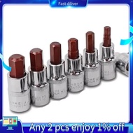 1/4 Inch Drive Metric Hex Key Hex Socket Bit Hexagon H2 H3 H4 H5 H6 H7 H8 H10