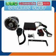 Toa Speaker Siren Patwal/Toa CHROME + Amp Jumper Set