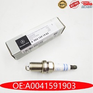 4-6ชิ้น F8DPP33 A004159190326 004159190325หัวเทียนอิริเดียมสำหรับ Mercedes Benz W163 W164 W208 W210 