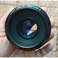 Canon Lens 50mm 1:1.8ii