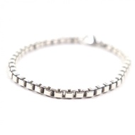 成色極佳 ▼ TIFFANY&Co. Tiffany 威尼斯 925 銀鍊手鍊，重 15.59 克，男女皆宜