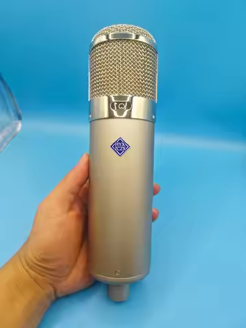 HYXZCZX-U47 Large Diaphragm Condenser Microphone Cardioid Studio Mic Power For Vocal Recording Podca