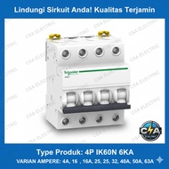 MCB IK60N 4P 40A 6KA SCHNEIDER