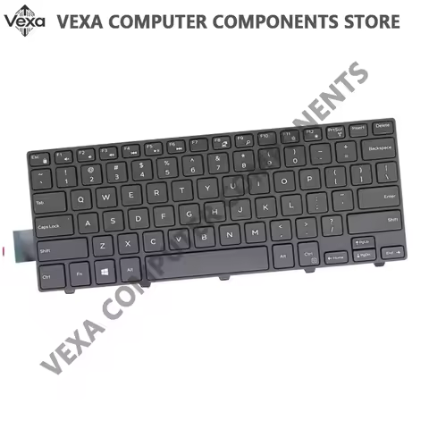 Replacement Keyboard For Dell Inspiron 14 5447 5448 7447 5442 5445 5443 5455 P49G Laptop Computer US