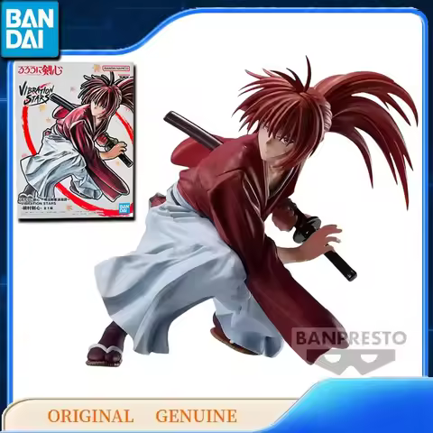 Bandai Original Genuine BANPRESTO VIBRATION STARS HIMURA KENSHIN Anime Action Figures Toys Kids Gift