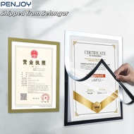 Magnetic display board A3, A4 certificate display board, photo display board, framed photo frame,Off