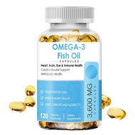 Fish Oil Softgels Supports Heart Health Supplements Rich DHA EPA Fish Oil Capsules