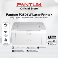 Pantum Monochrome Wireless Laser Printer With Starter Toner P2506W