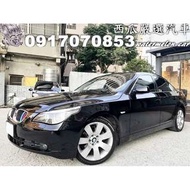 2003年 BMW E60 525I 2.5(新車283萬) 天窗 手自排 ABS SRS 定速 恆溫 電動椅