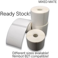 Niimbot B21 Thermal Waterproof Label Paper -  Economical Pack