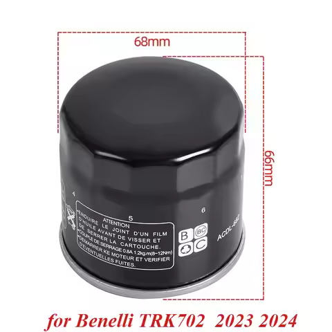 269256600030 Motorcycle Engine Parts Oil Filter for Benelli TRK702 Euro 5 2023 2024