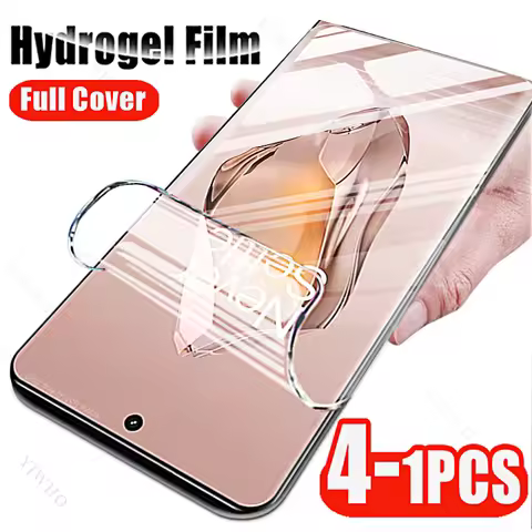 4-1 PCS Hydrogel Film for OnePlus 12 Ace 3 Screen Protectors for OnePlus 11 10 9 ACE 2 Pro 11R 9RT 1