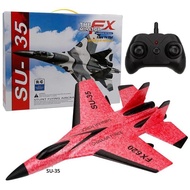 EPEIUS RC โฟมเครื่องบิน SU-35 เครื่องบิน 2.4G วิทยุควบคุมเครื่องร่อนรีโมทคอนโทรล Fighter Plane Glide