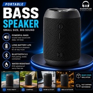 GADGETLAB Portable Speaker Bluetooth Bass Speaker Wireless Speaker Subwoofer USB Speaker AUX Cable M