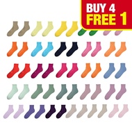 🇲🇾 Favourite Socks Brand 🇲🇾 Half Socks Black Socks White Socks Thick Socks Colourful Socks Pink Sock