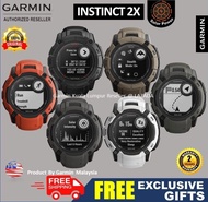 Garmin Instinct 2X Solar / Tactical Edition - Rugged GPS smartwatch LED Flashlight Torchlight Solar NEW