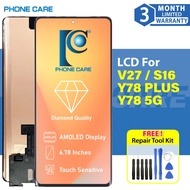Lcd For Vivo V27 / Vivo S16 / Y78 Plus / Y78 5G (With Touch Screen Display)