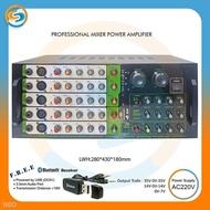 PROFESSIONAL KARAOKE POWER AMPLIFIER FREE BLUETOOTH RECEIVER NSO
