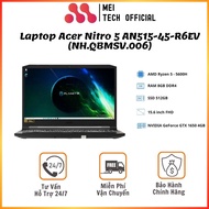 [Laptop] Laptop Acer Nitro 5 AN515-45-R6EV (NH.QBMSV.006)/ Đen/ AMD Ryzen 5 - 5600H/ RAM 8GB/ 512GB 