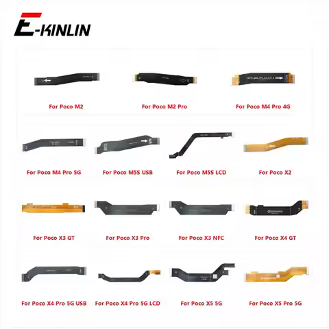 Main Motherboard LCD Display Connector Flex Cable For XiaoMi Poco M2 M4 M5S X2 X3 NFC X4 X5 Pro GT 4