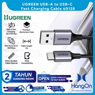IPHONE UGREEN 60128 USB-A to USB-C Fast Charging Cable 3A 27W 2 Meter Charger Cable2M For Android Ph