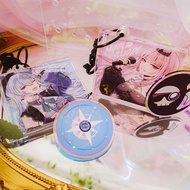 Hololive Hoshimachi Suisei Mori Calliope CD Charm Acrylic Keychain