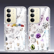 YBD Diamond Studded Phone Case For Realme C75 C75X 4G Realme 14X OPPO A3 Pro Realme V60 Pro P3X Narz