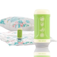 【摩肯】DR. SAVE(電池款)抽真空機-水果(含2大2小收納壓縮袋)