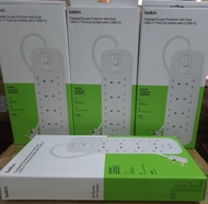 Belkin 8位防雷波拖板
