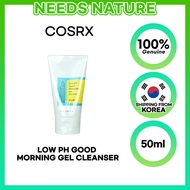 COSRX Low ph Good Morning Gel Cleanser 50ml / Hypoallergenic / Cleaning power / Moisture (hydration) / Sebum care / weak acid / Waste removal / Trouble care / Fine dust cleaning