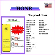 9D/5D HD CLEAR HONOR TEMPERED GLASS HONOR 50 LITE 10 20 20i 30s 7a 7s 7x 8 8a 8s 8x 9 9x V30 View 30