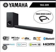 Yamaha YAS-209 藍牙Soundbar