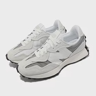 New Balance 休閒鞋 327 灰 白 男鞋 麂皮 復古 大N NB U327WED-D